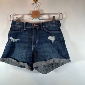 Abercrombie Kids - High Rise Mini Mom Jean Short
